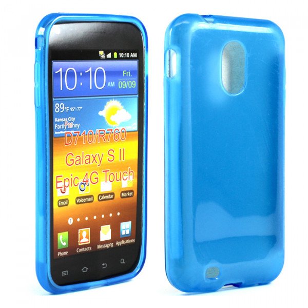 Wholesale Galaxy S2 D710 TPU Gel Case (Blue)